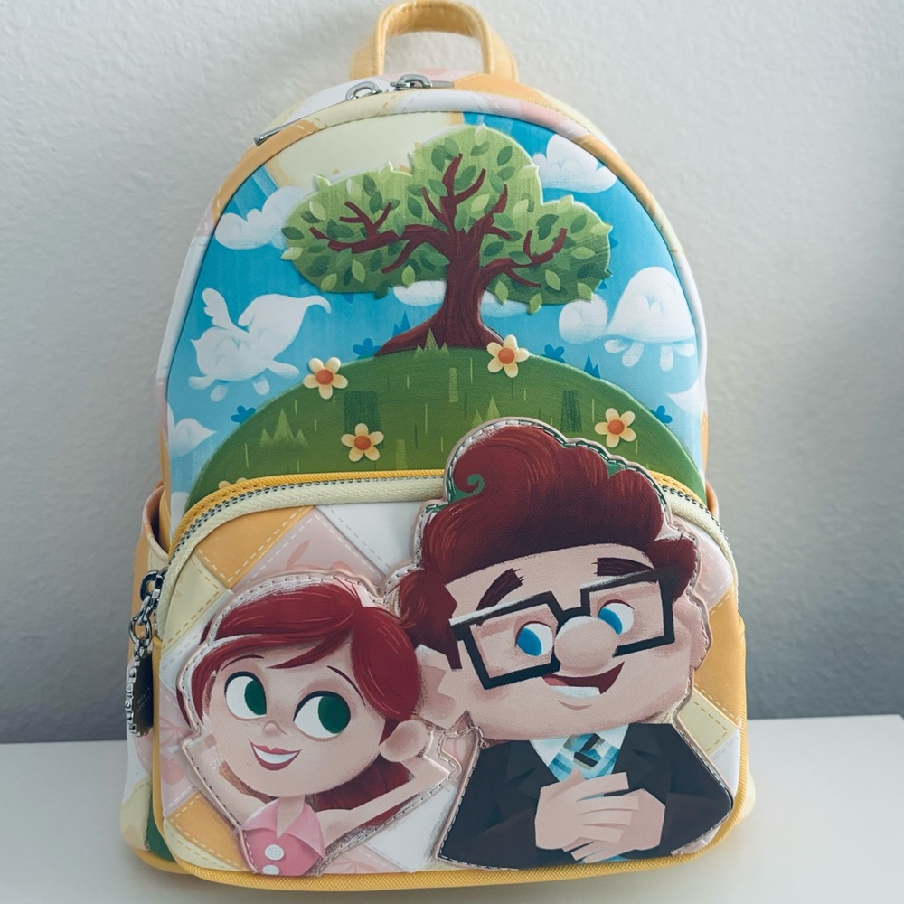 Loungefly Disney Pixar Up Carl & Ellie Cloud Gazing Mini Backpack